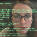 Image of developer looking at code